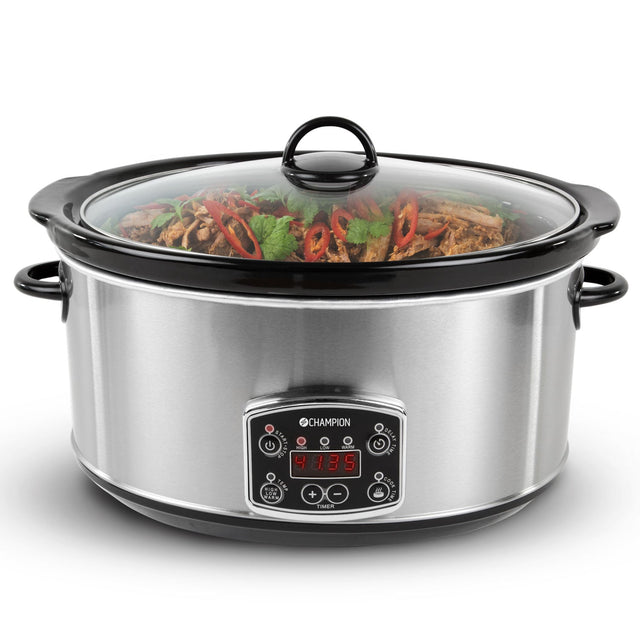 Champion Slowcooker 4,5L 280W Rostfri - Kockensval