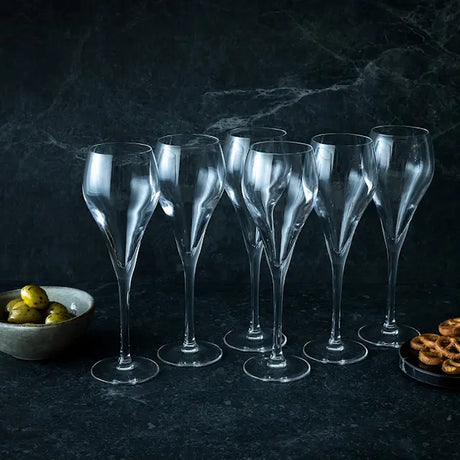Stiernholm Bubbles champagneglas 16 cl 6-pack klar