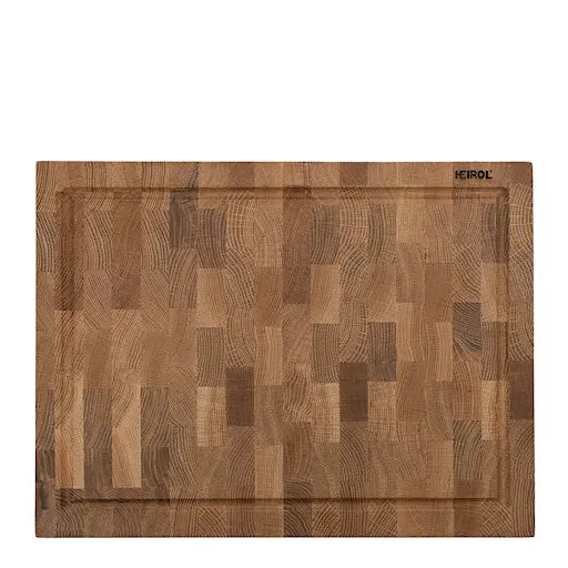 Heirol skärbräda med ränna 30x40 cm ek