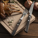 Anders Petter Classic grillbestick 12 delar brun/blank