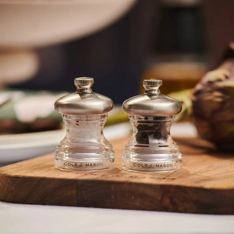 Cole & Mason Button salt- och pepparkvarn 6,5 cm Klar