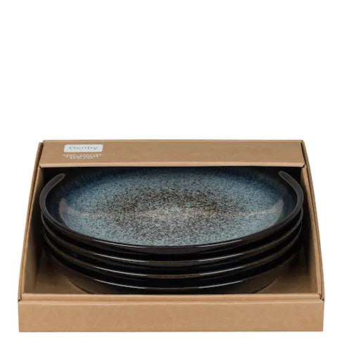 Denby Halo Tallrik 26 cm 4-Pack stengods