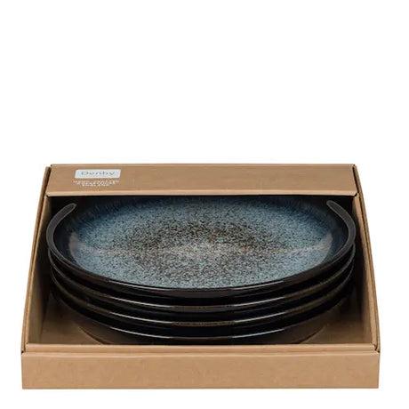 Denby Halo Tallrik 26 cm 4-Pack stengods