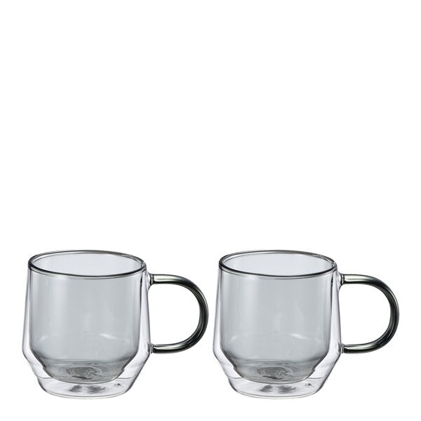 Modern House Lundi mugg 2-pack 28 cl smoke