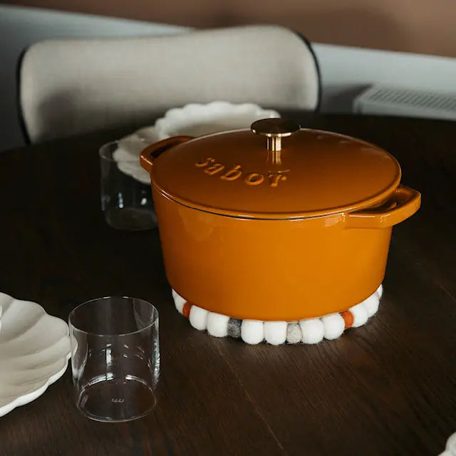 Sabor Classic gjutjärnsgryta 4,4 L pumpkin spice