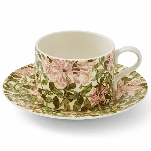 Spode Morris & Co Tekopp & Fat 28 cl Honeysuckle