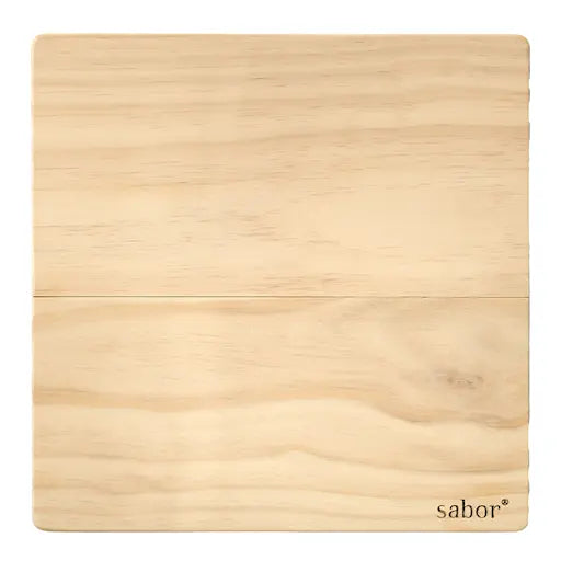 Sabor Trevig skärbräda 37x37 cm 2 delar accoya