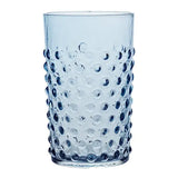 Klimchi Hobnail glas 20 cl misty blue