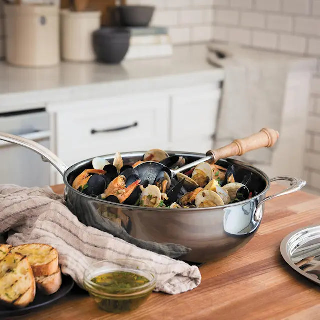 Hestan Nanobond Traktörpanna med lock 4,7 L Stål