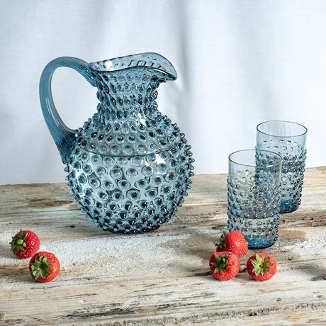Klimchi Hobnail karaff 2 L misty blue