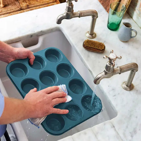 Jamie Oliver muffinsform för 12 muffins blå