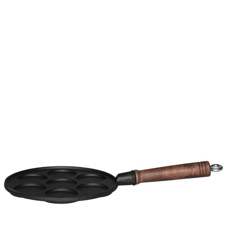 Maku Plättpanna i gjutjärn med trähandtag 23 cm