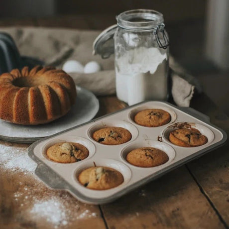 Dorre Cookie muffinsform 6 st, silikon/rostfritt stål - Kockensval