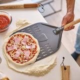 sabor Napo pizzaspade 70x30 cm gun metal