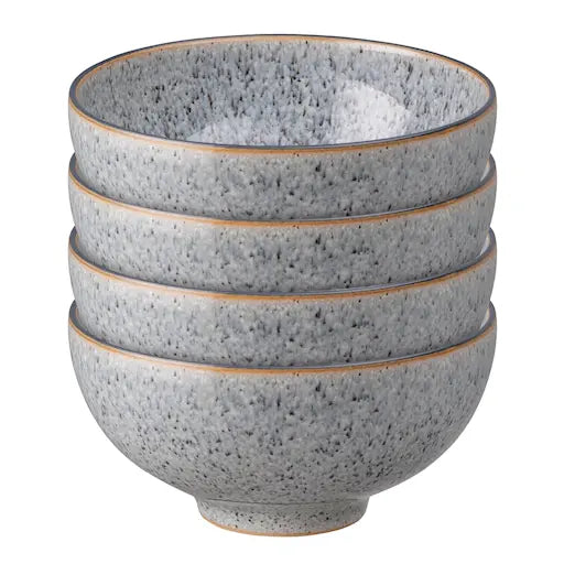 Denby Studio Skål 13 cm 4-pack Grå