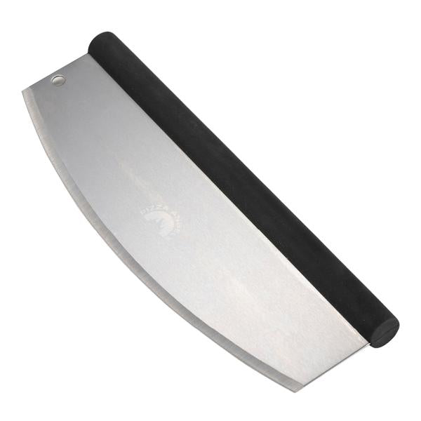 Modern House Pizza Angels pizzadelare vagga 35 cm svart/borstad stål
