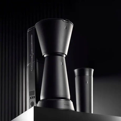 Wmf KitchenMinis kaffebryggare med termosmugg svart