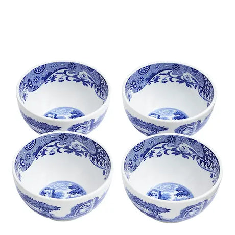 Spode Blue Italian dippskål 10 cm 4-pack blå/vit
