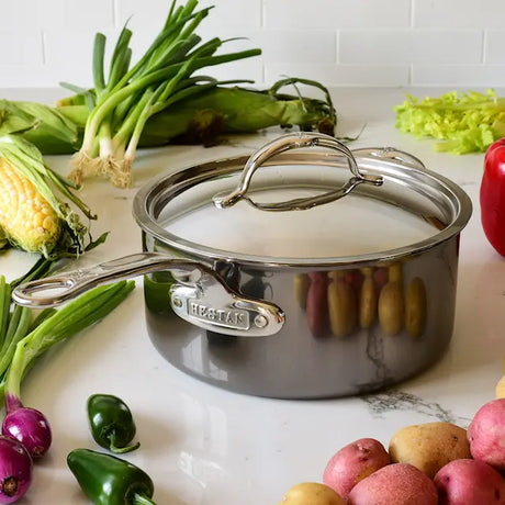 Hestan Nanobond Kastrull med lock 3,8 L Stål
