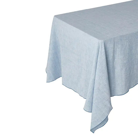 Stiernholm Eline Duk 250x145 cm Blå/vit