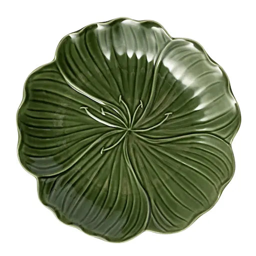 Stiernholm Flora tallrik 25 cm grön