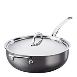 Hestan Nanobond Traktörpanna med lock 4,7 L Stål