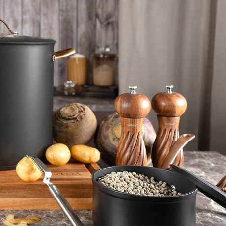 Sabor Salt- och pepparkvarn 21,5 cm mörkt bokträ