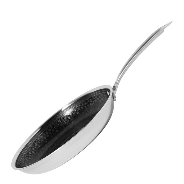 Anders Petter Signerat stekpanna strukturerad stålyta 28 cm rostfritt stål