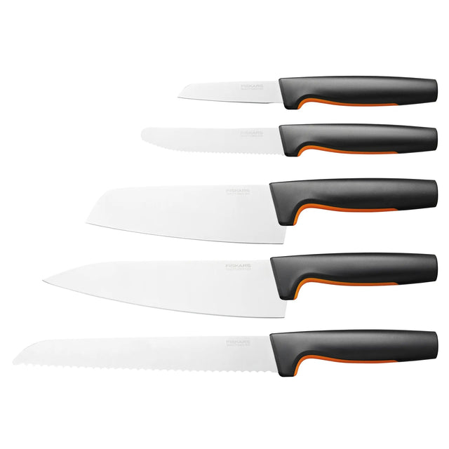 Fiskars Functional Form Stort Knivset 5 delar - Kockensval