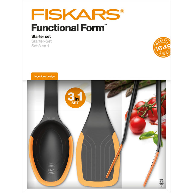 Fiskars Startset Functional Form 3 delar - Kockensval