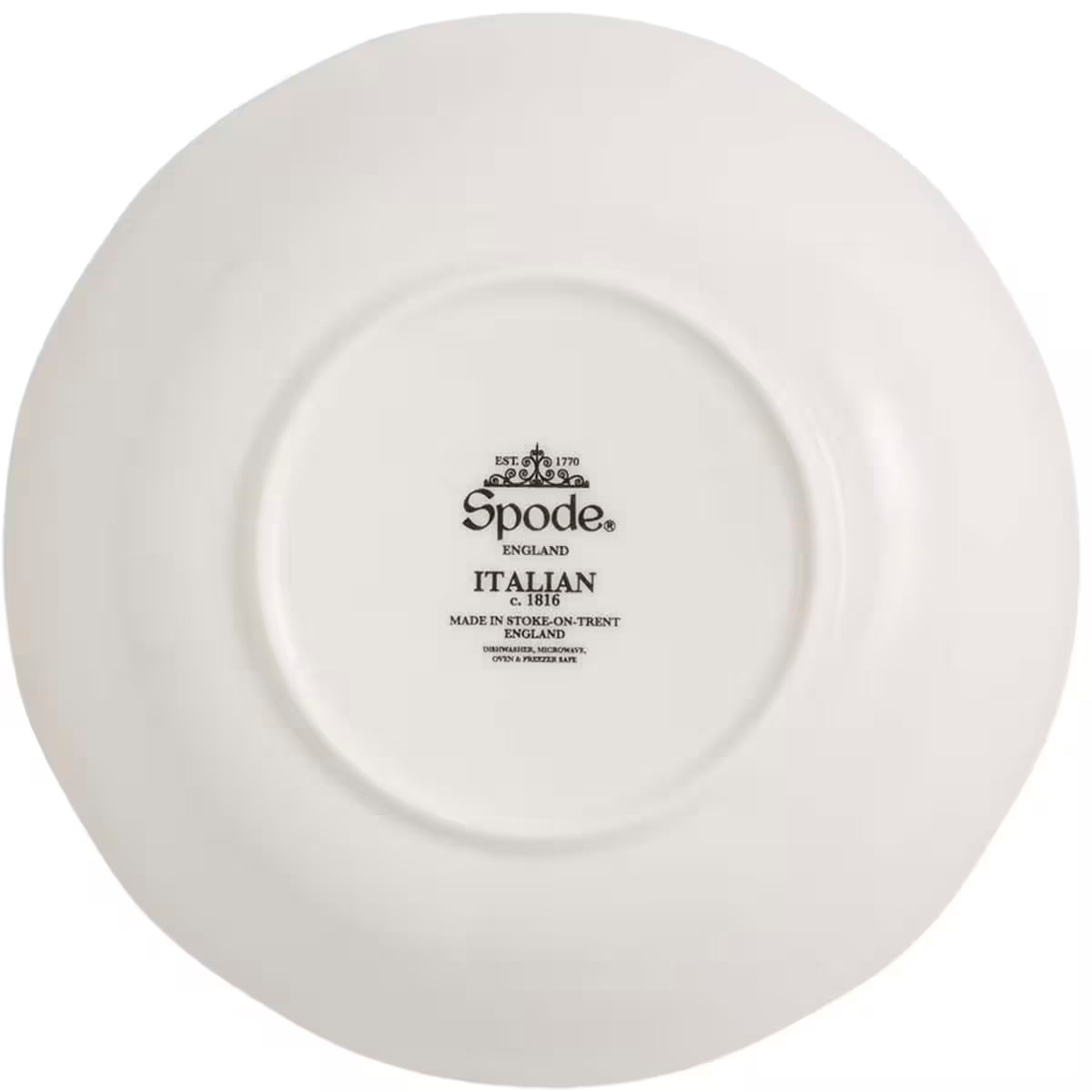 Spode Heritage Green Italian skål 15 cm, grön/vit