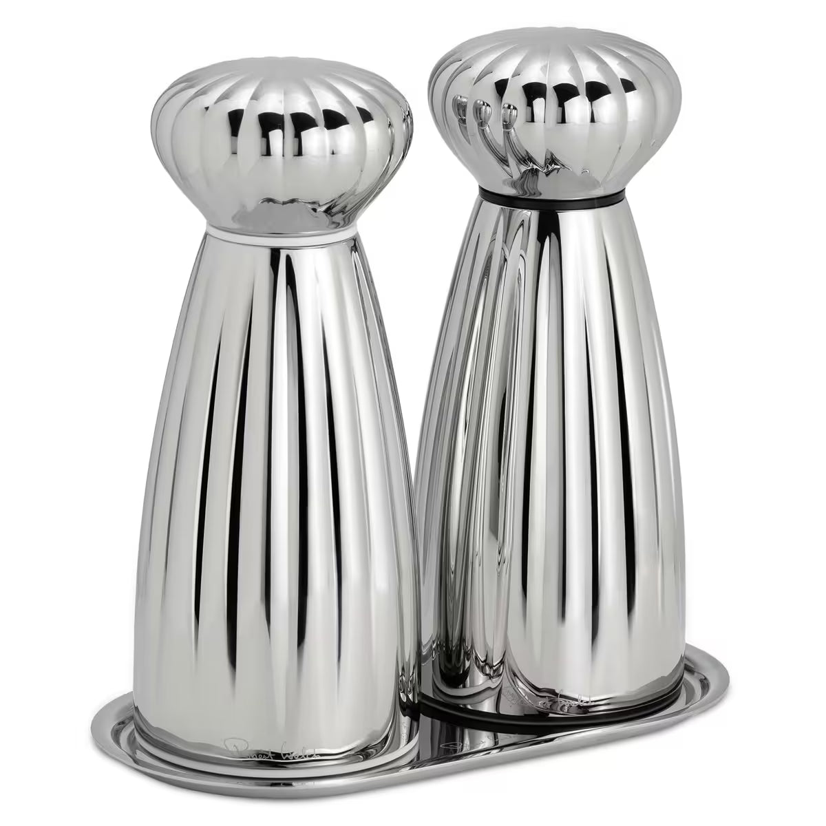 Robert welch Palm salt- och pepparkvarn med bricka 17 cm