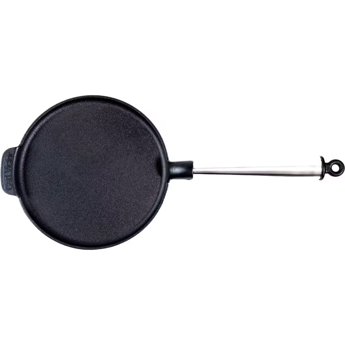 Carl victor Pannkakspanna gjutjärn 23 cm Stålhandtag