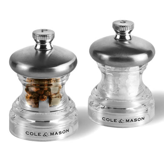 Cole & Mason Button salt- och pepparkvarn 6,5 cm Klar