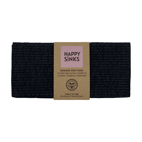 Happy Sinks Disktrasor Svart - Kockensval