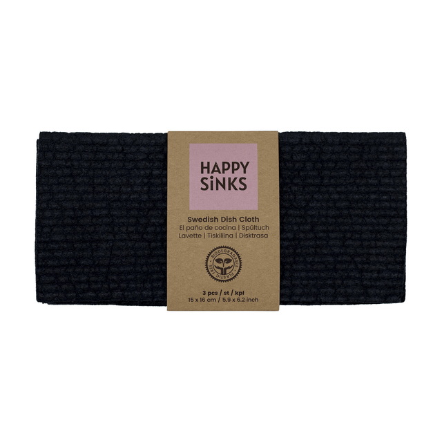 Happy Sinks Disktrasor Svart - Kockensval