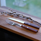 Tramontina Biffbestick 12 delar mörkt trä