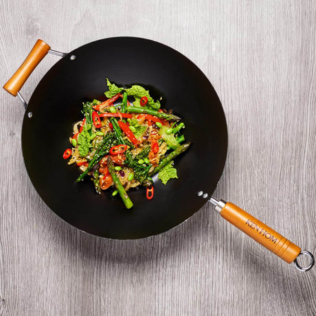 Ken hom Classic Wokpanna 31 cm svart