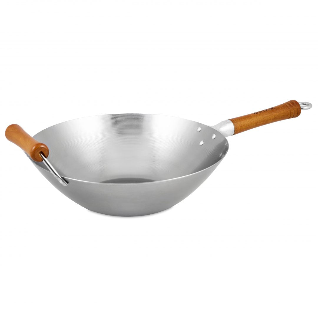 Ken Hom Wokpanna i kolstål 32 cm
