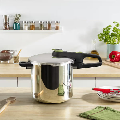 Tefal Secure Trendy tryckkokare inkl. ångkorg 8 liter