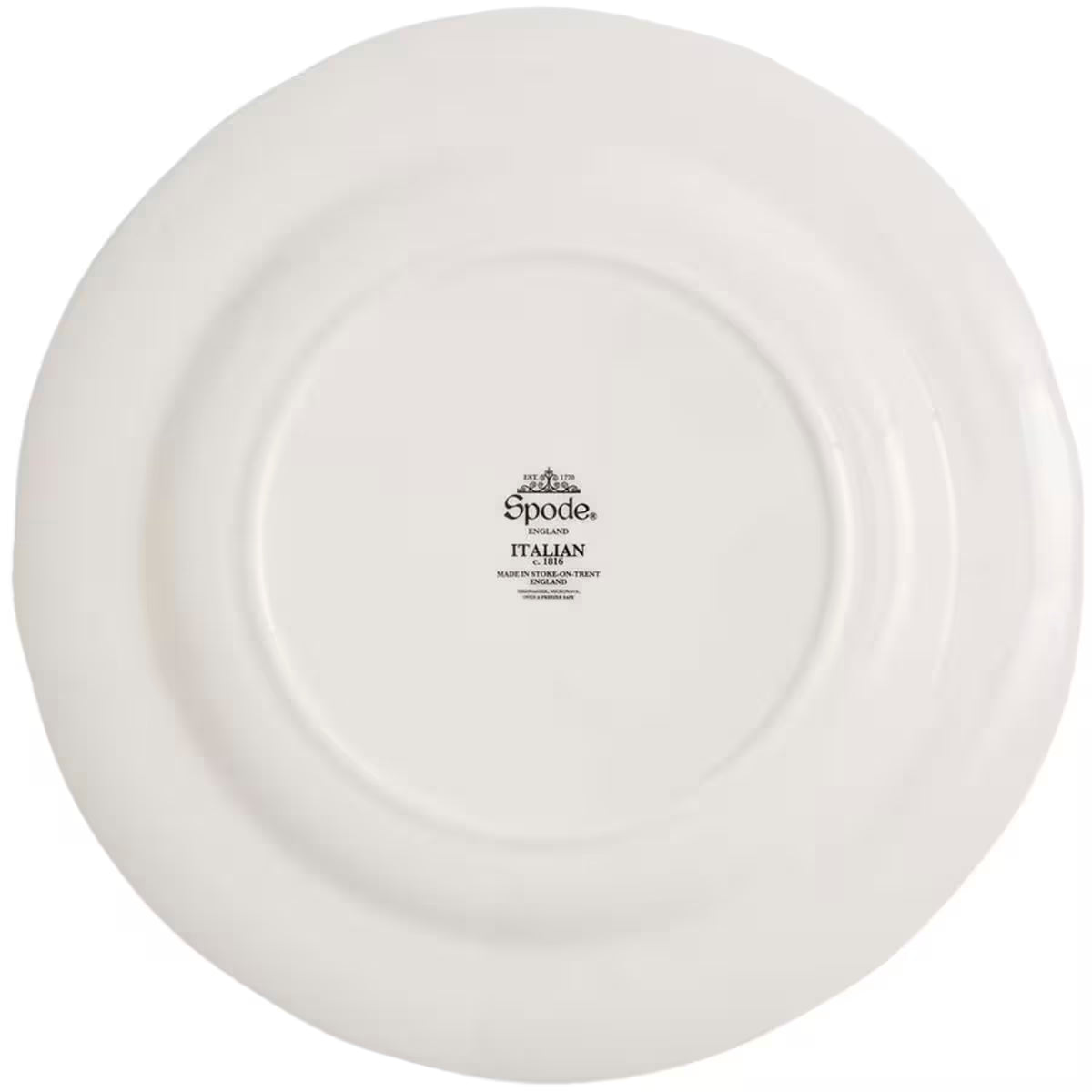 Spode Heritage Green Italian tallrik 27 cm, grön/vit