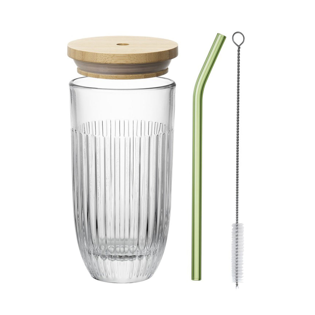 La Rochére Ouessant Smoothieglas med Lock och Sugrör 43 cl - Kockensval
