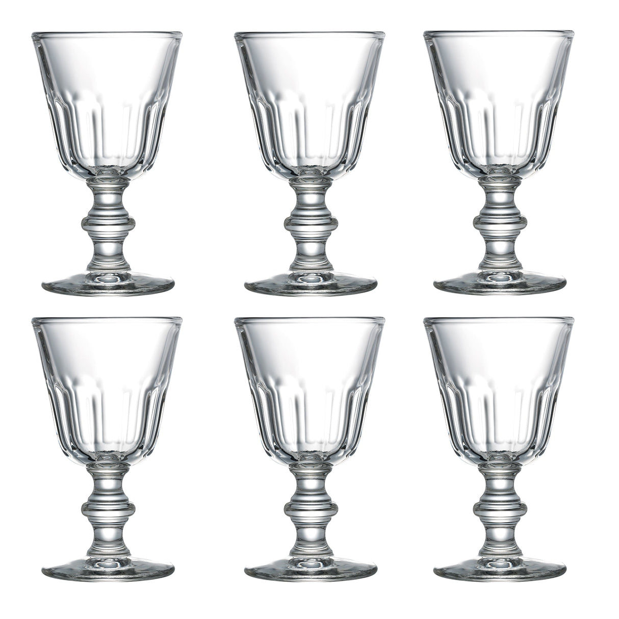 La Rochére Perigord Litet Glas på Fot 22 cl 6 - pack - Kockensval