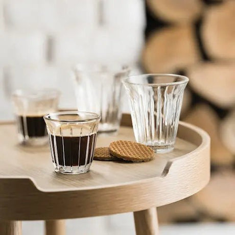 La Rochére Zinc Espressoglas 10 cl 6 - pack - Kockensval