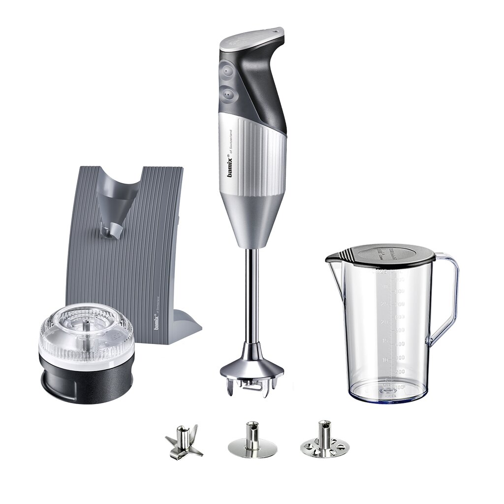 Bamix Stavmixer Swissline D 200 w Silvergrå