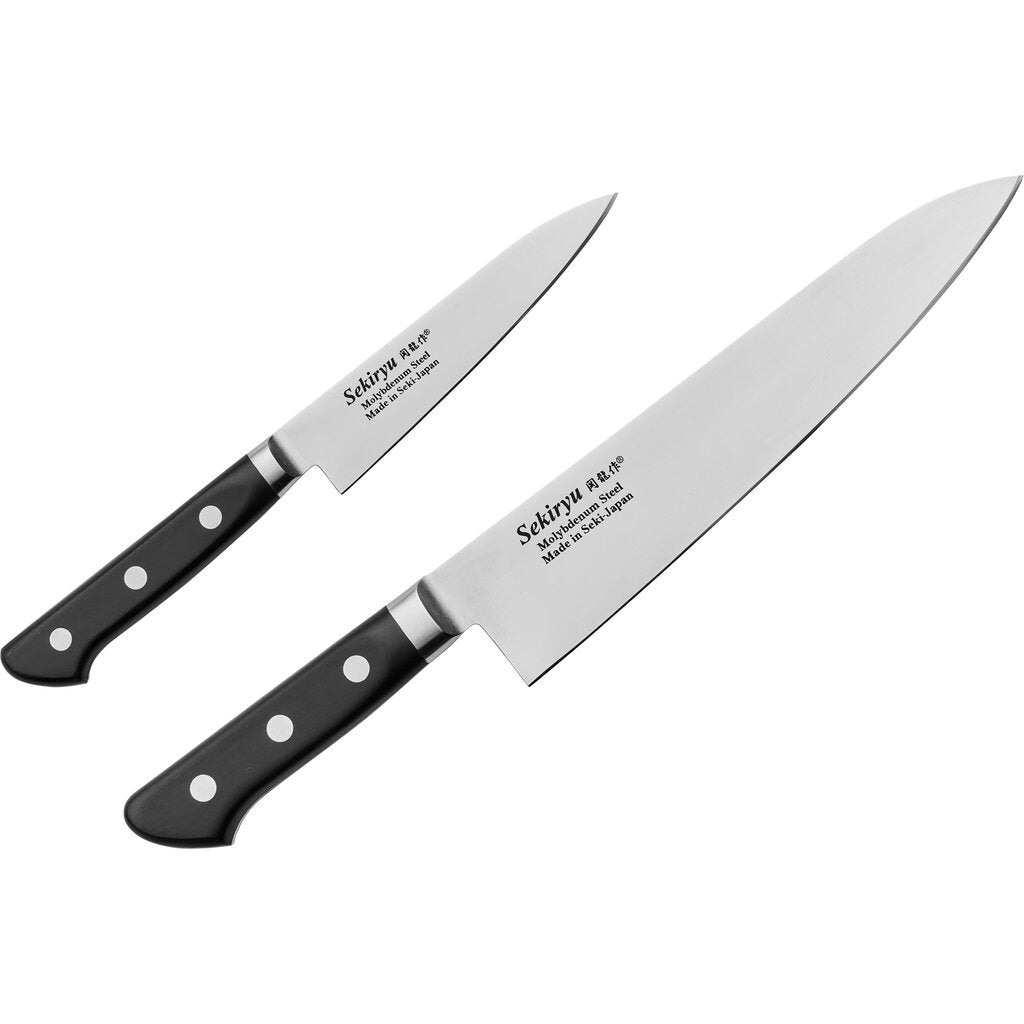 Sekiryu Master knivset 2 delar svart