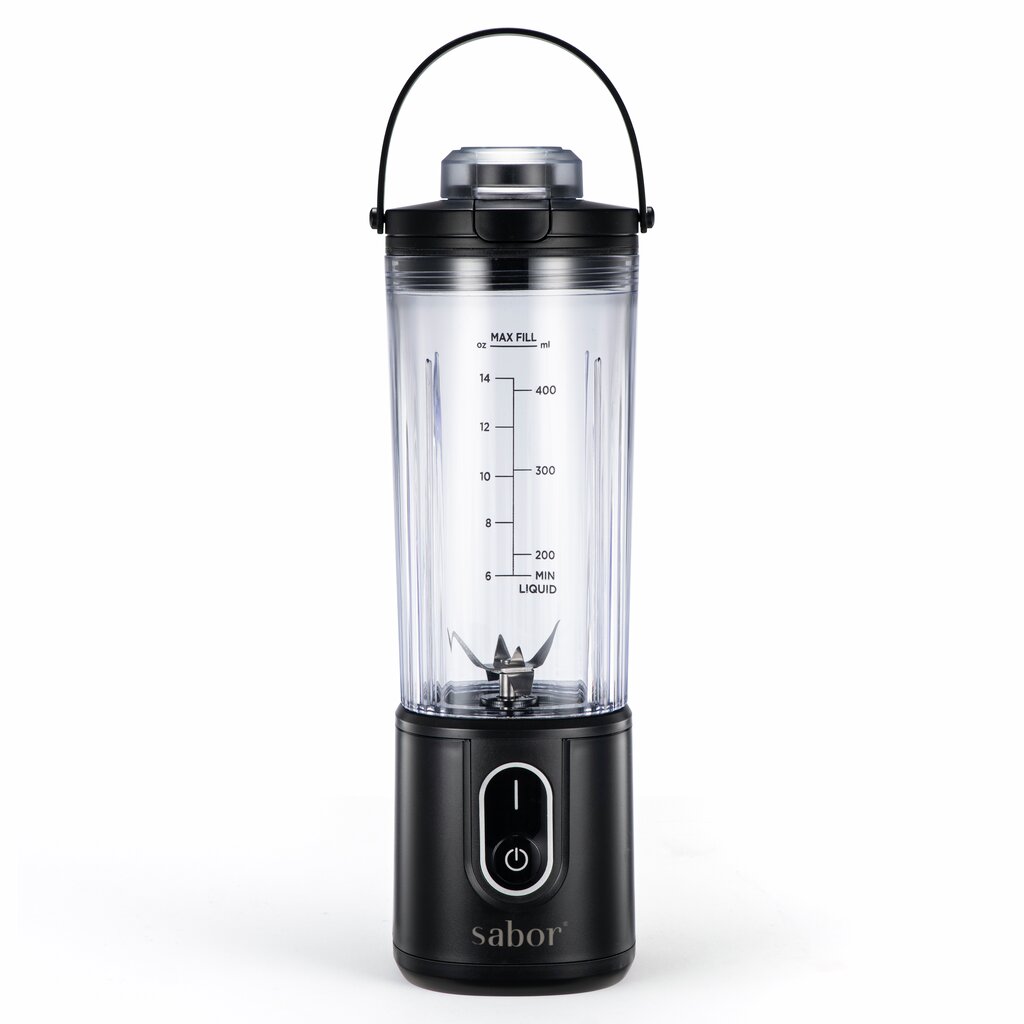 Sabor Select trådlös blender 0,4 L svart/klar