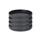 Vargen & Thor Servisen C assiett 4-pack antracit