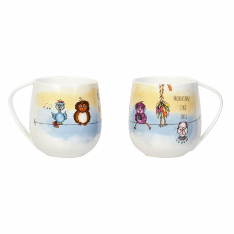 Lykketegning Morning Birds Mugg 40 cl - Kockensval