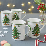 Spode Christmas Tree mugg 4-pack 34 cl